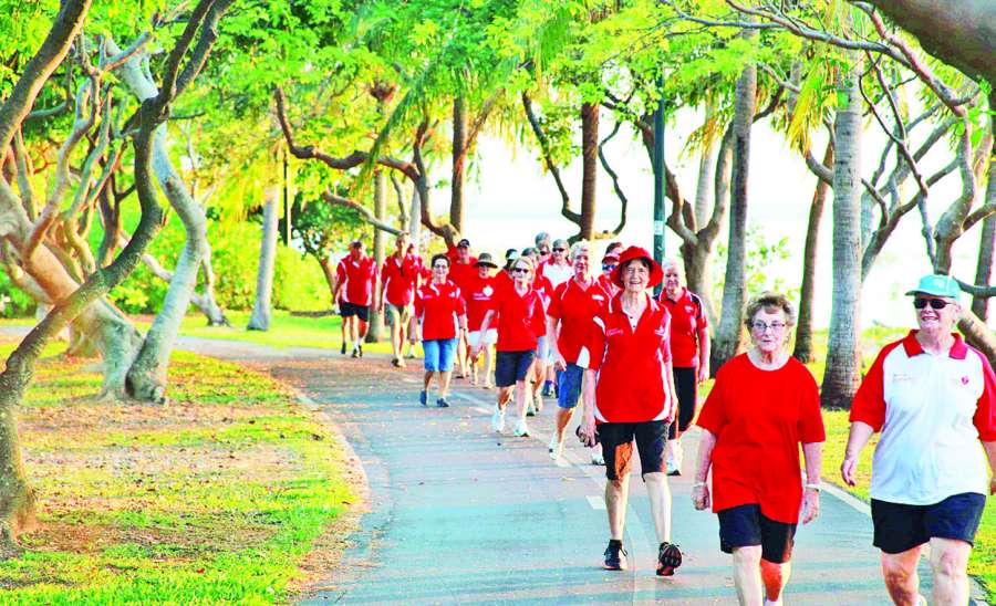 တစ်ဆောင်းသစ်ပြီ ပုံမှန်လမ်းလျှောက်ကြရအောင်