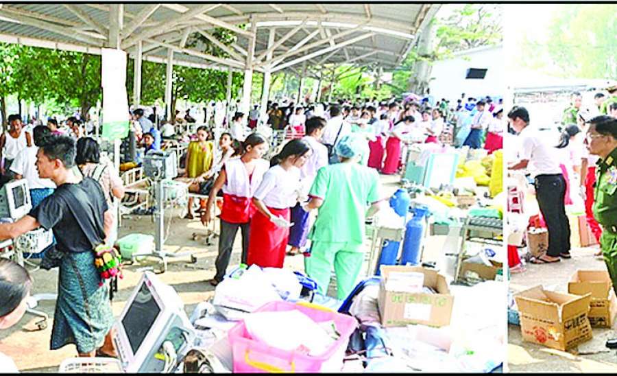 ငလျင်က မဖြိုဖျက်နိုင်ခဲ့သော မြန်မာတို့ရဲ့အားမာန်